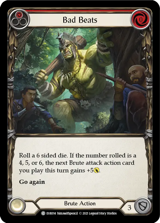 Card: Bad Beats (red)