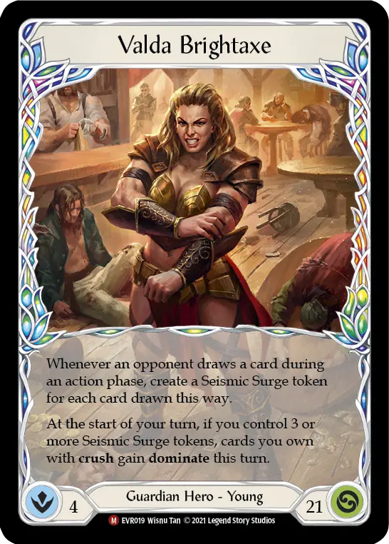 Card: Valda Brightaxe