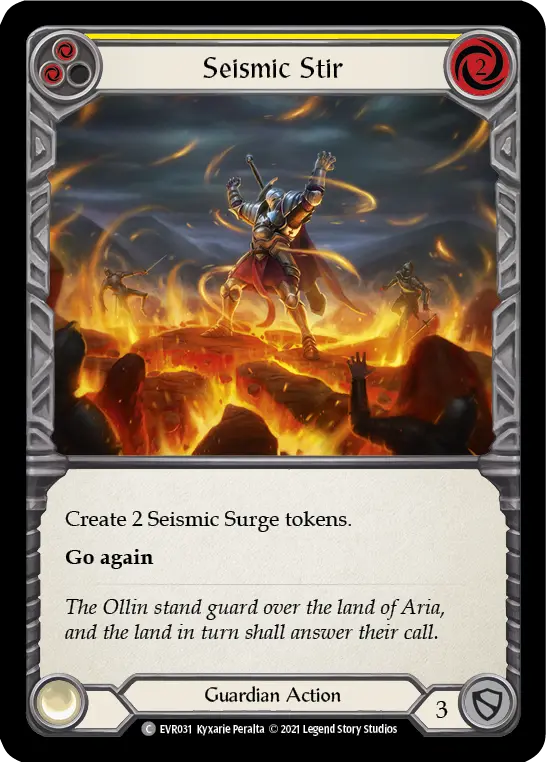 Card: Seismic Stir (yel)