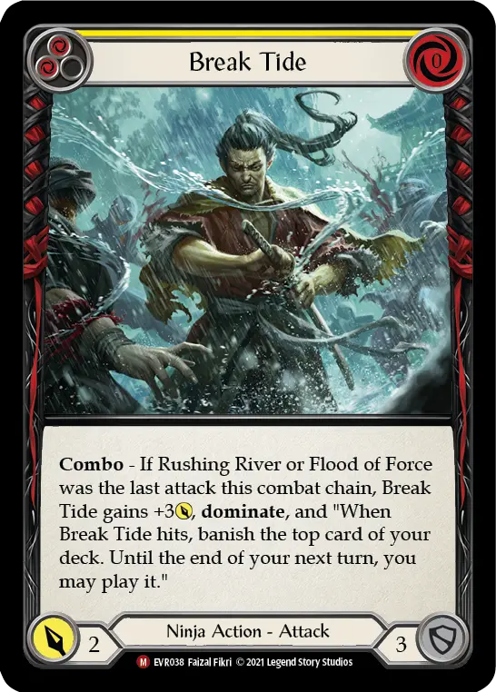 Card: Break Tide (yel)