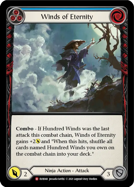 Card: Winds of Eternity (blu)