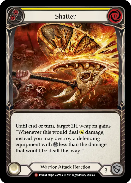 Card: Shatter (yel)