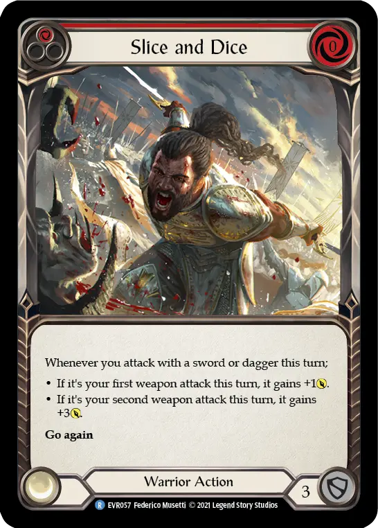 Card: Slice and Dice (red)
