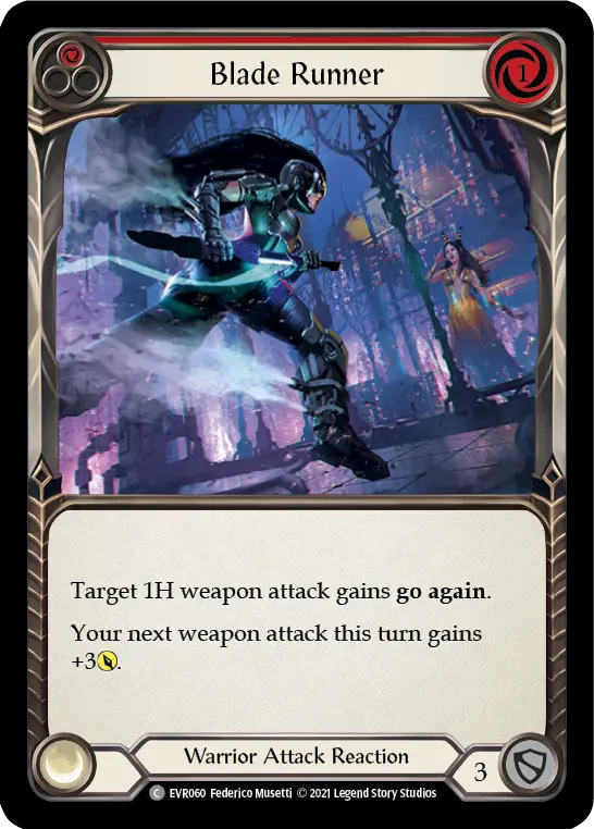 Card: Blade Runner (red)