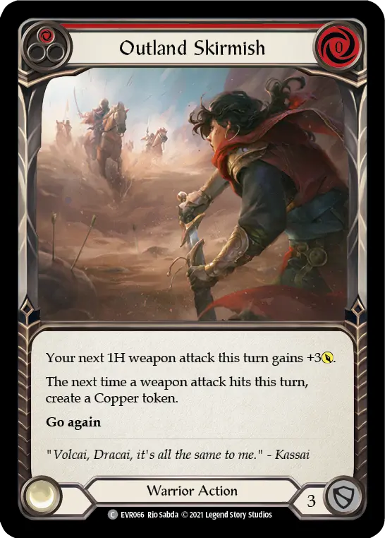 Card: Outland Skirmish (red)