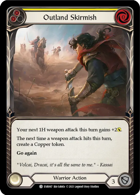 Card: Outland Skirmish (yel)