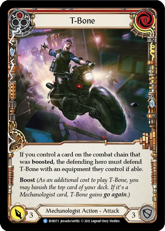 Card: T-Bone (red)