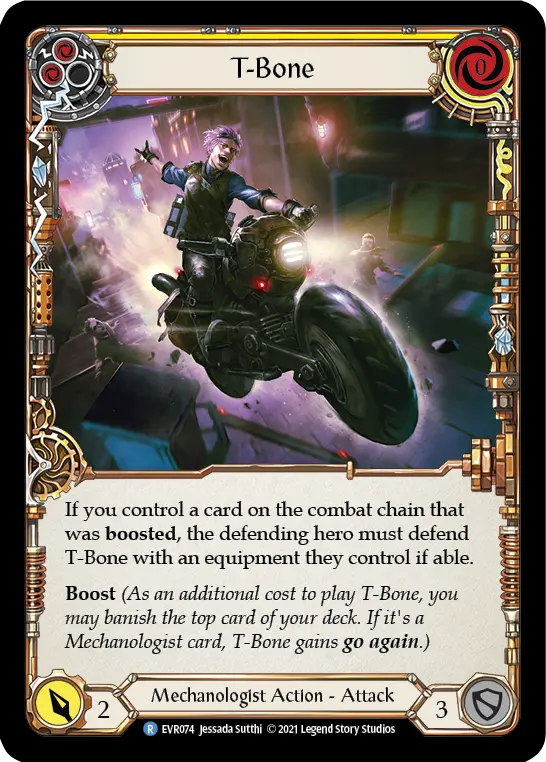 Card: T-Bone (yel)