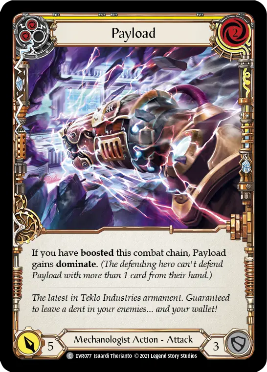 Card: Payload (yel)
