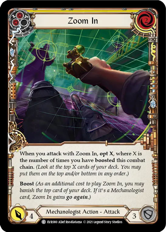 Card: Zoom In (yel)