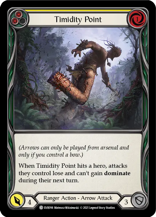 Card: Timidity Point (yel)