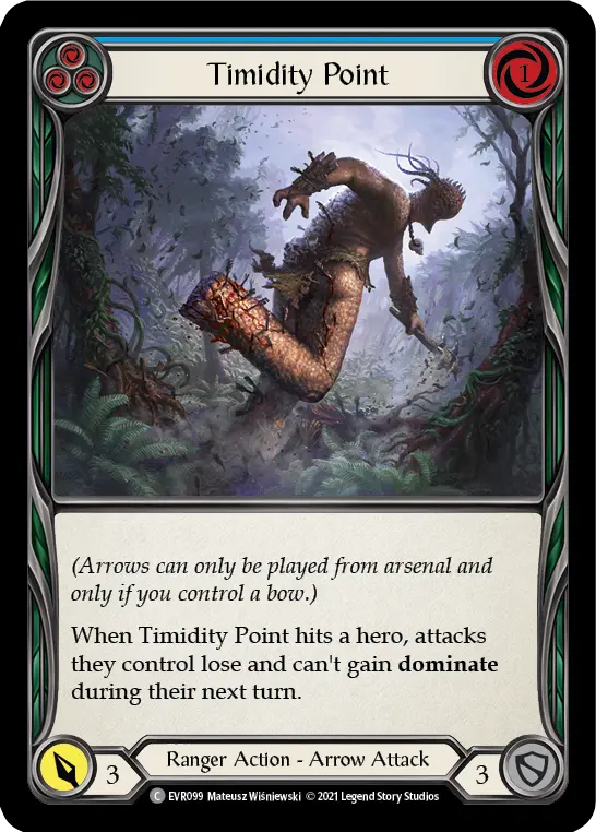 Card: Timidity Point (blu)