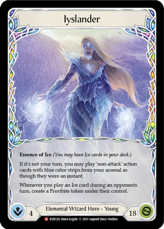 Card: Iyslander