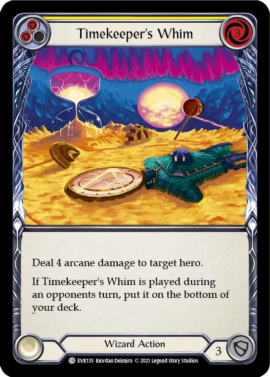 Card: Timekeeper's Whim (yel)