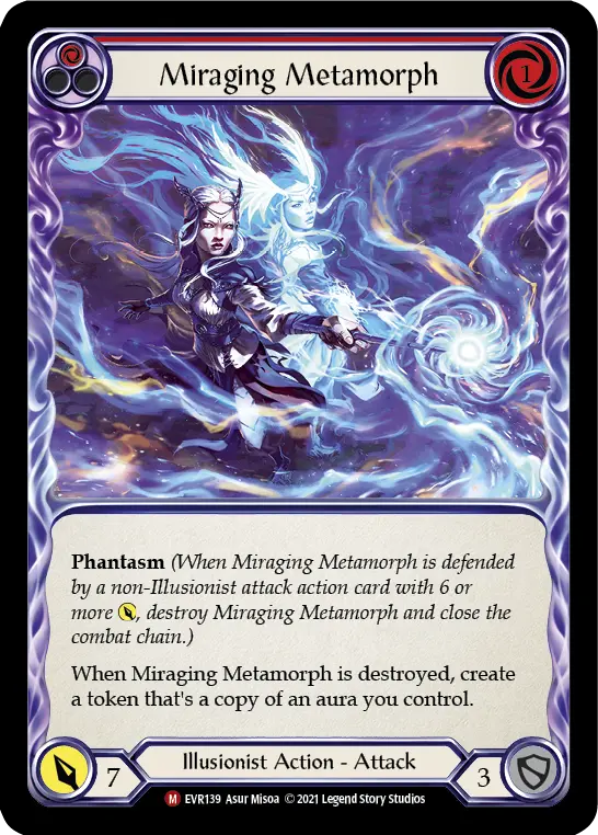 Card: Miraging Metamorph (red)