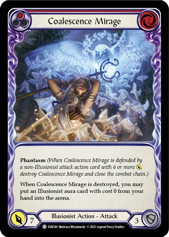 Card: Coalescence Mirage (red)