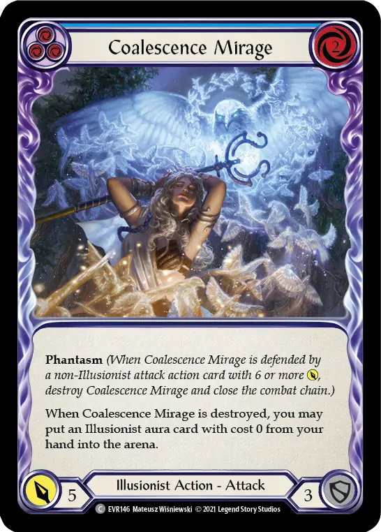Card: Coalescence Mirage (blu)