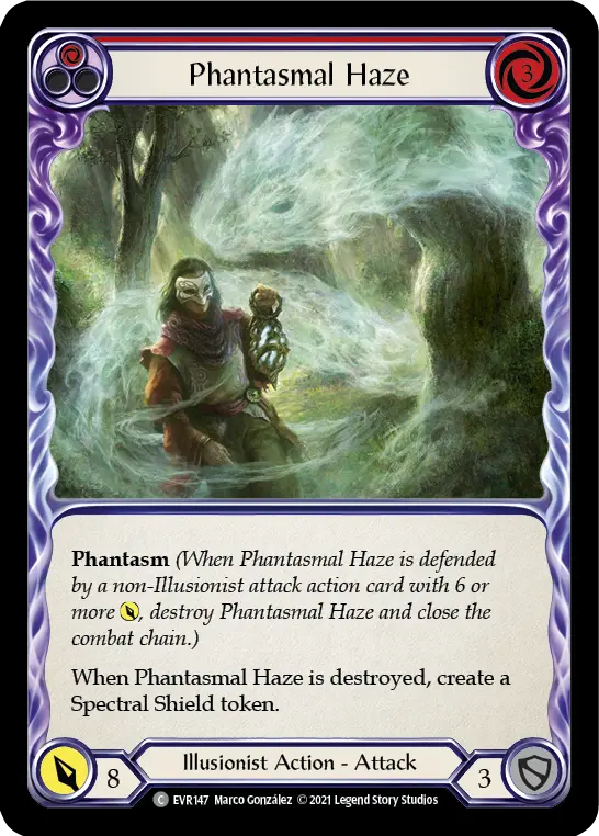 Card: Phantasmal Haze (red)