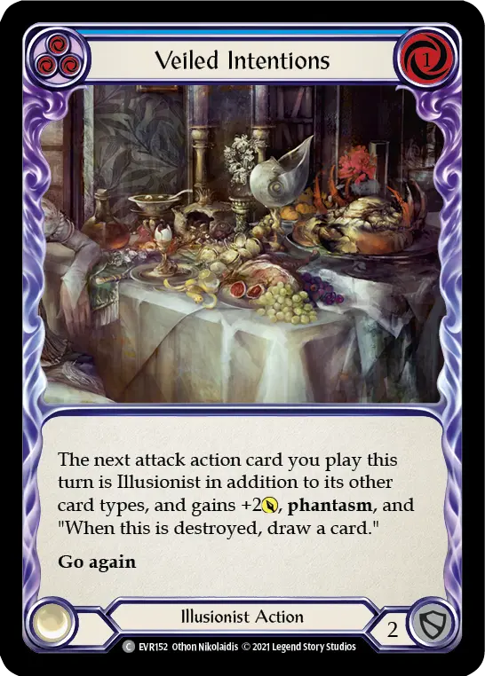 Card: Veiled Intentions (blu)