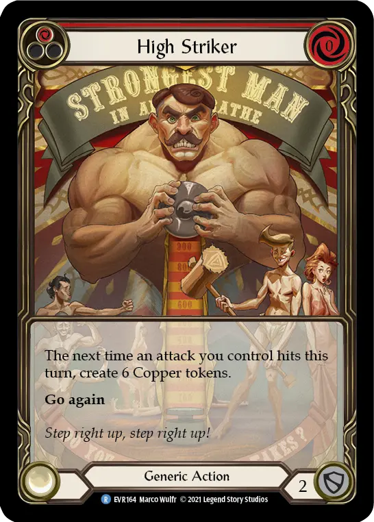 Card: High Striker (red)
