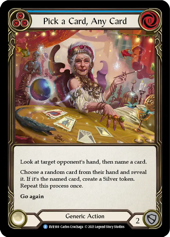 Card: Pick a Card, Any Card (blu)