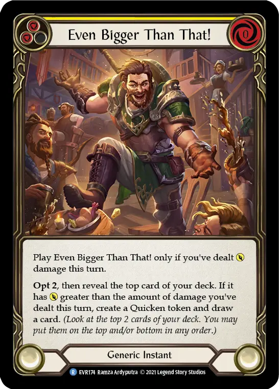 Card: Even Bigger Than That! (yel)