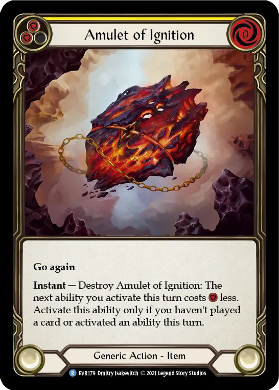 Card: Amulet of Ignition (yel)