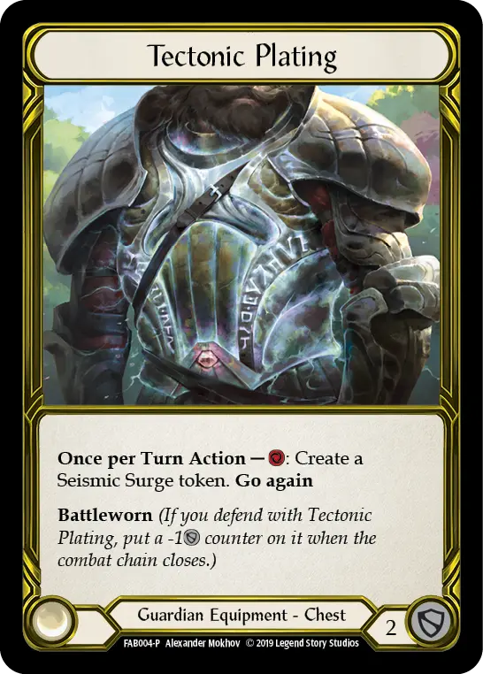 Card: Tectonic Plating