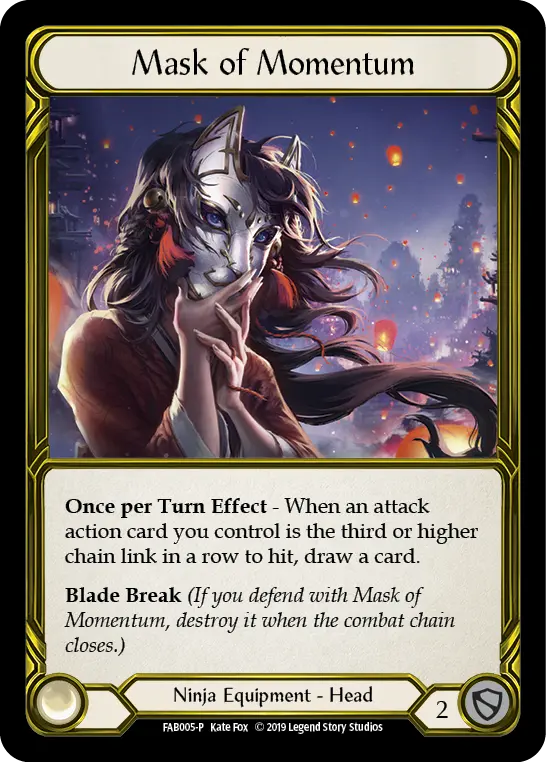 Card: Mask of Momentum
