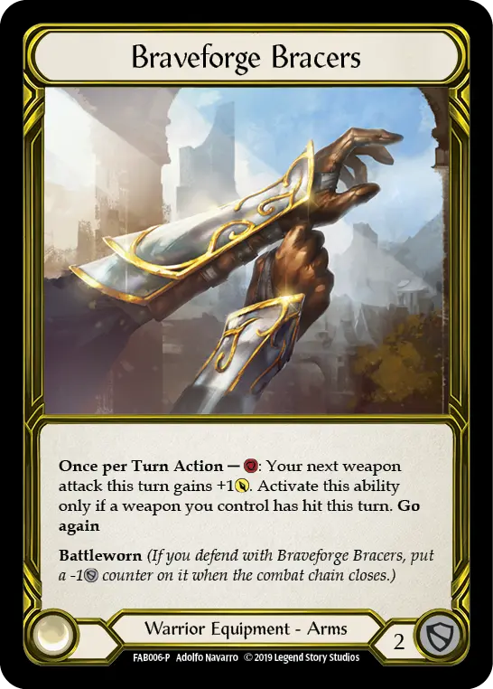 Card: Braveforge Bracers