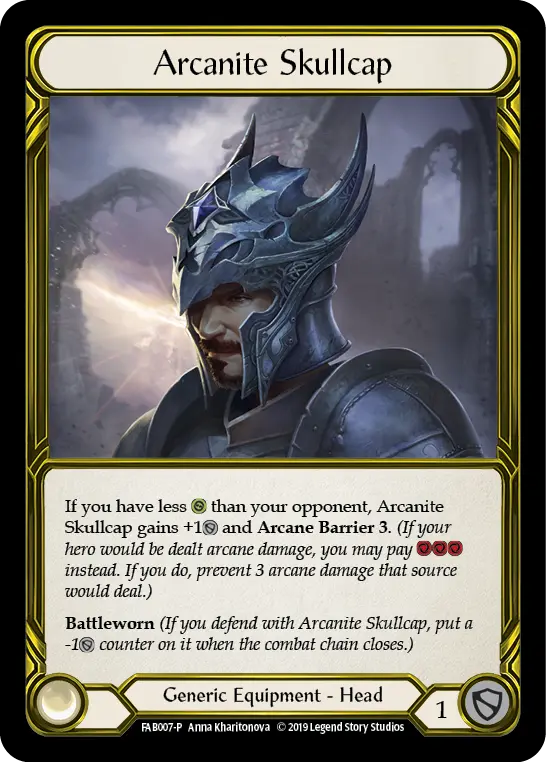 Card: Arcanite Skullcap