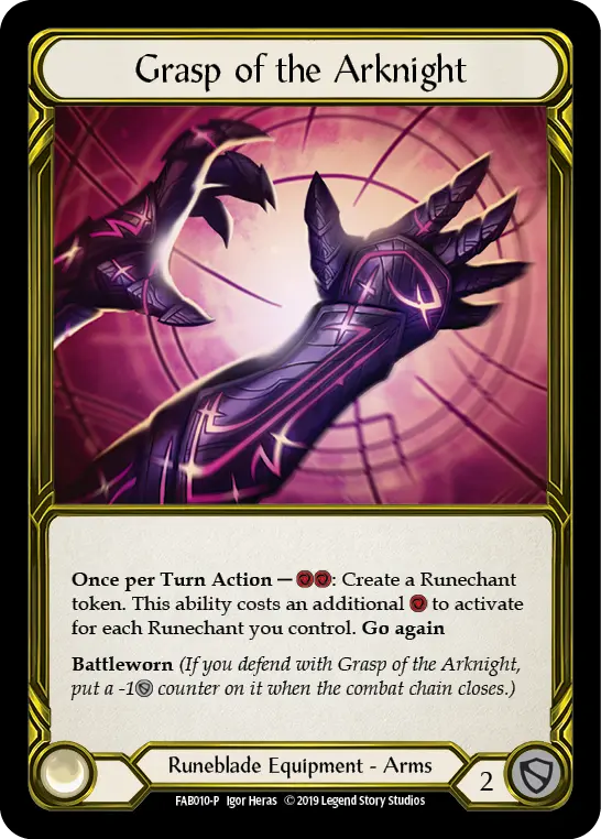 Card: Grasp of the Arknight