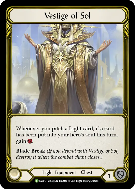 Card: Vestige of Sol