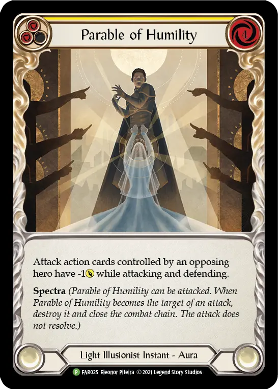 Card: Parable of Humility (yel)