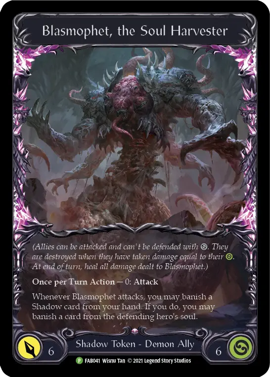 Card: Blasmophet, the Soul Harvester