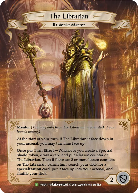 Card: The Librarian
