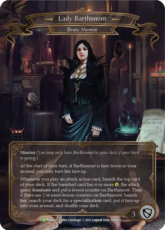 Card: Lady Barthimont