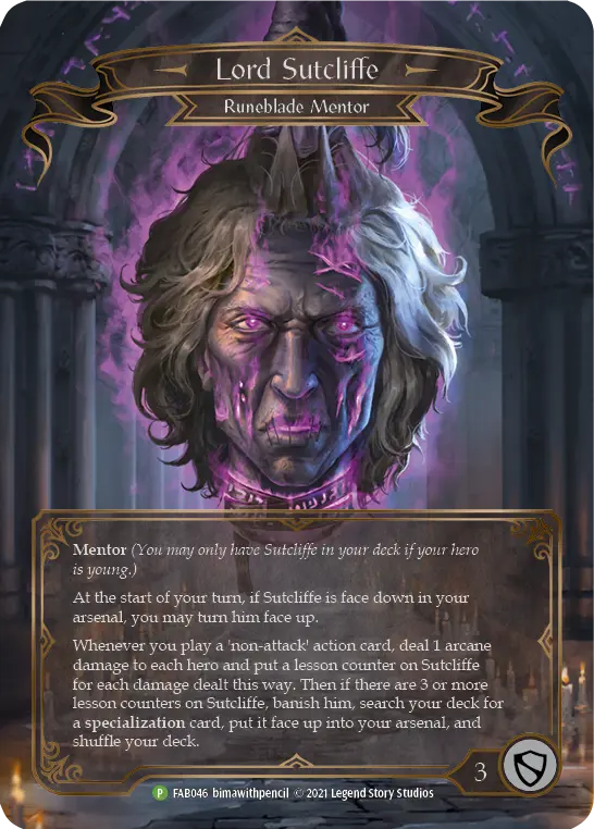 Card: Lord Sutcliffe