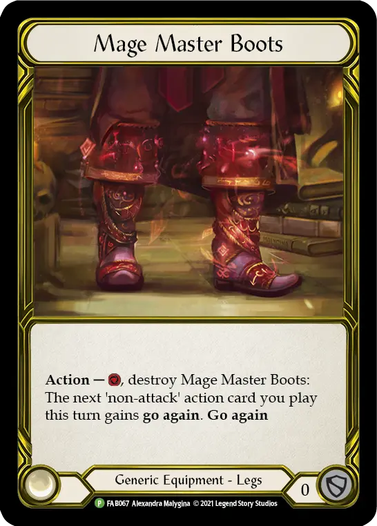 Card: Mage Master Boots