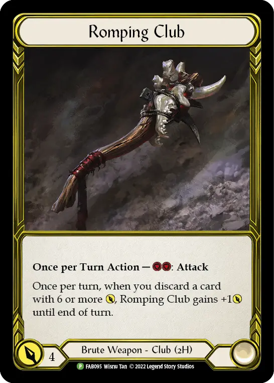 Card: Romping Club
