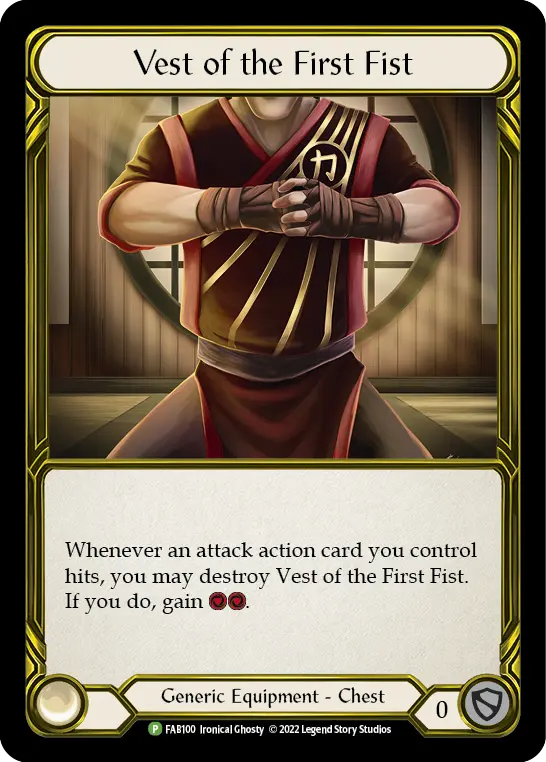 Card: Vest of the First Fist