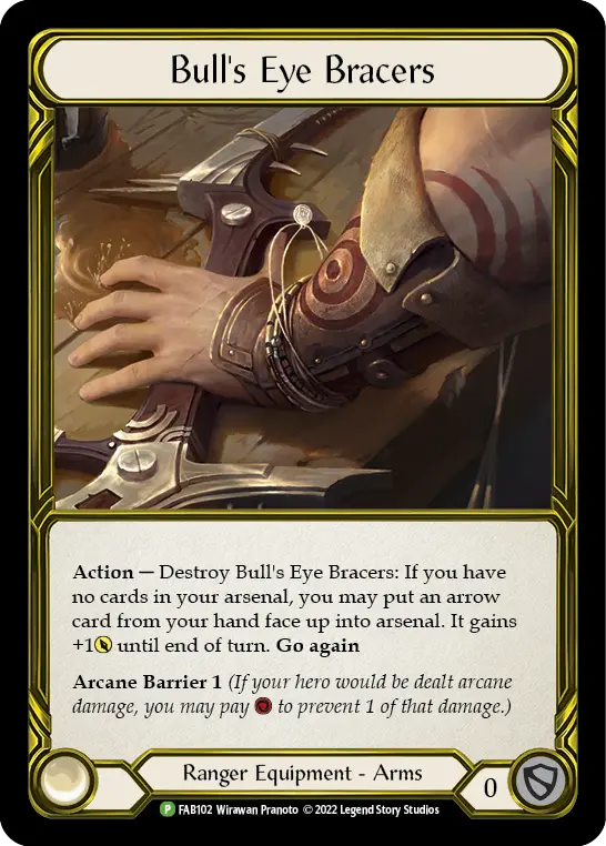 Card: Bull's Eye Bracers
