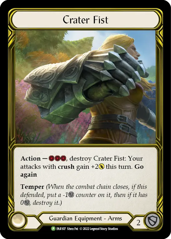 Card: Crater Fist