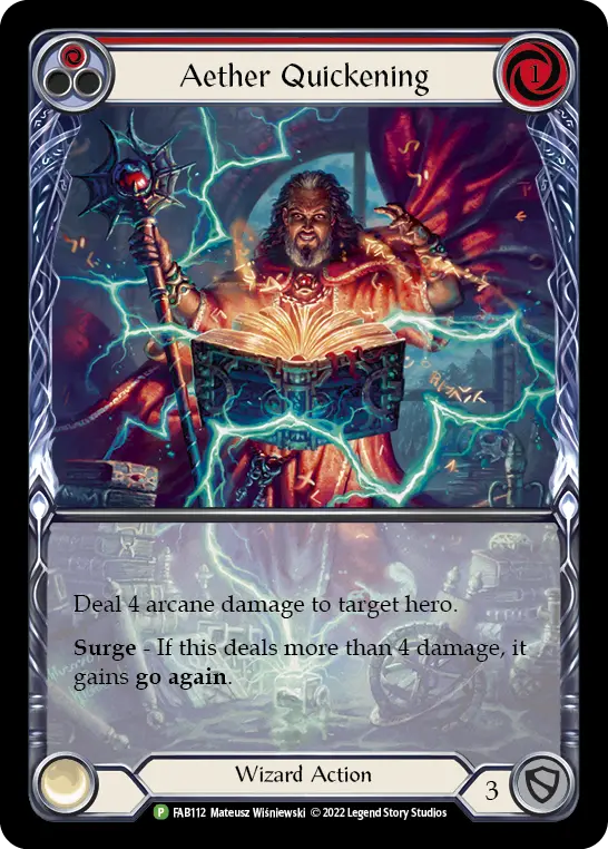 Card: Aether Quickening (red)