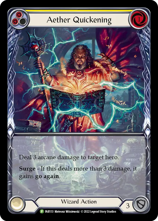 Card: Aether Quickening (yel)