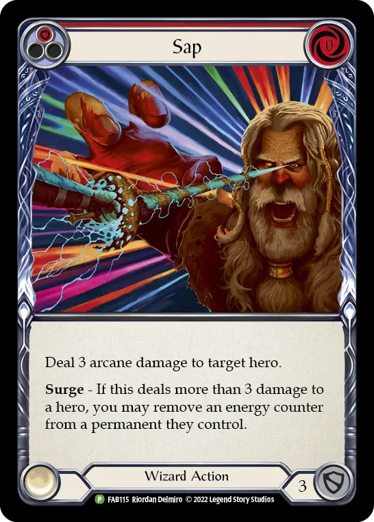 Card: Sap (red)