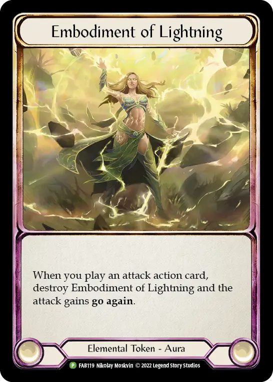 Card: Embodiment of Lightning