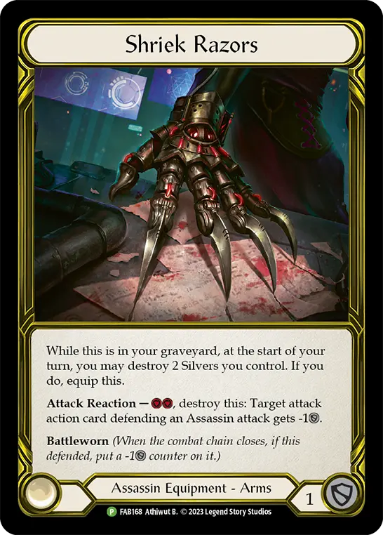 Card: Shriek Razors