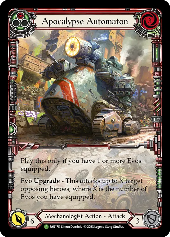 Card: Apocalypse Automaton (red)