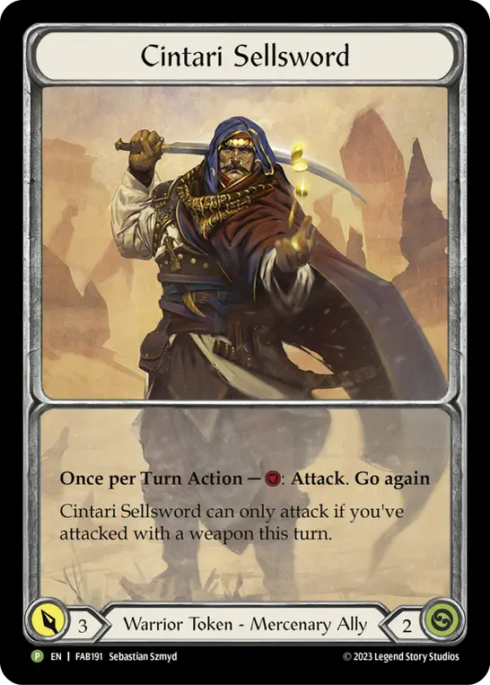 Card: Cintari Sellsword